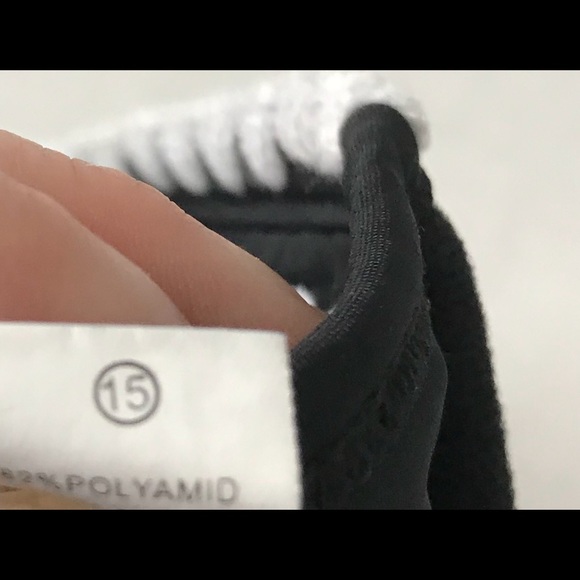 Bandeau Bikini Crochet Peekaboo Cross Shell Stitch - Picture 13 of 16